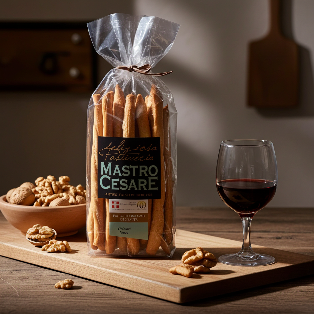 Grissini alle Noci artigianali MastroCesare 200 g