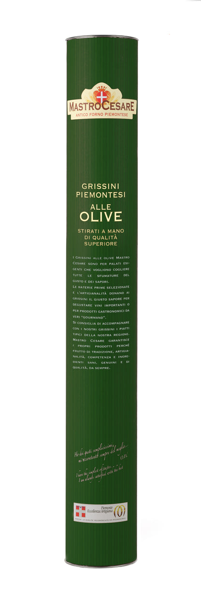 Grissini Gourmand alle Olive verd tubo